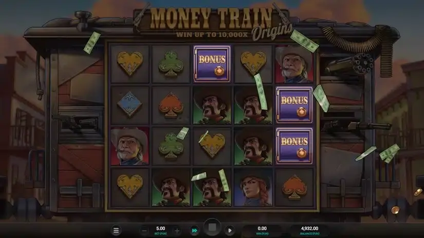 Money Train Origins Dream Drop slot screenshot 3