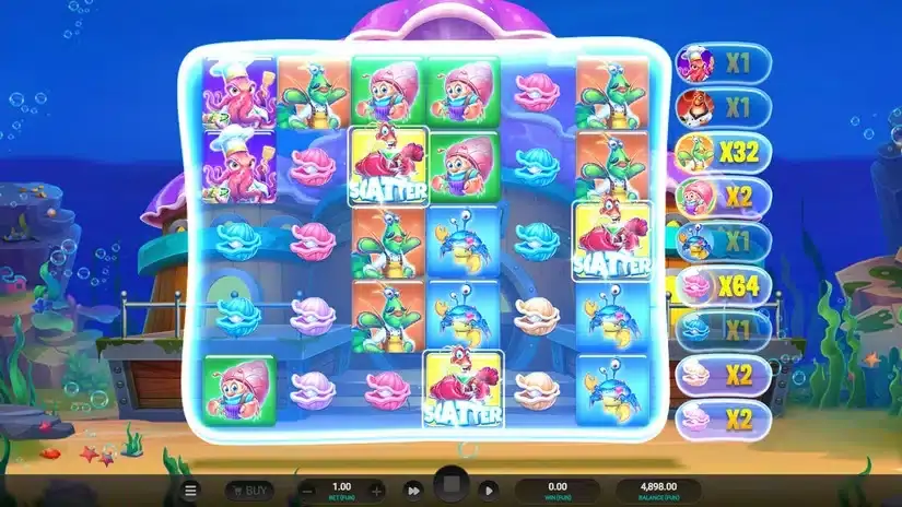 Octo’s Crab Shack slot screenshot 2