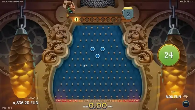 Pine of Plinko Dream Drop slot screenshot 6