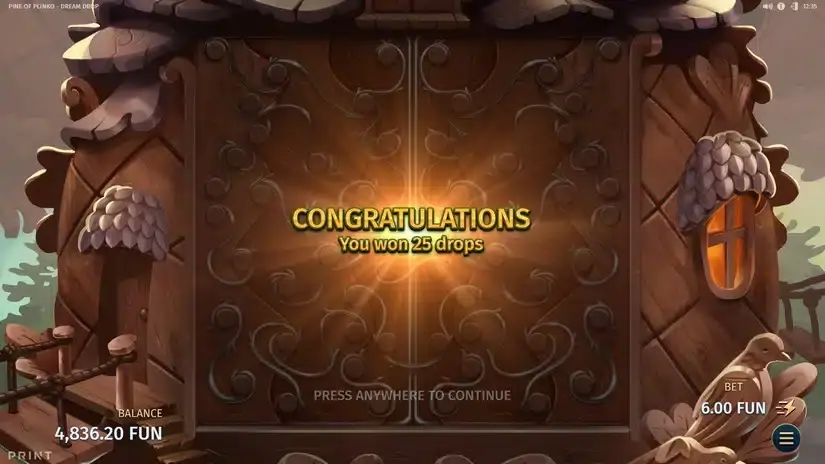 Pine of Plinko Dream Drop slot screenshot 5