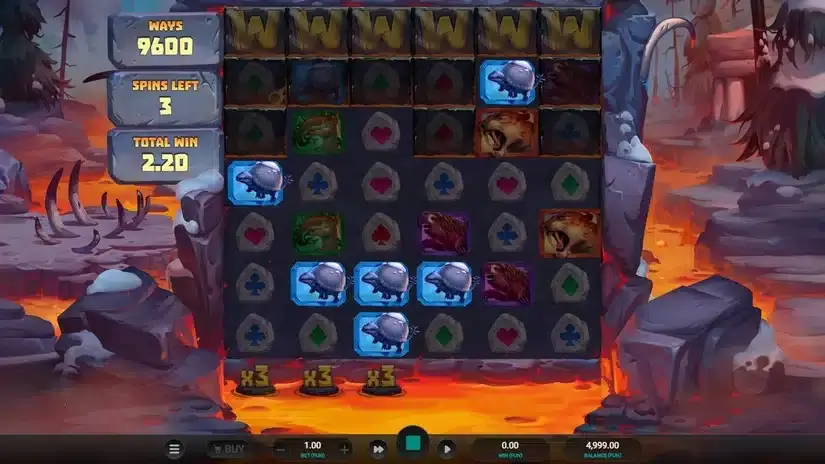 Primal Times slot screenshot 