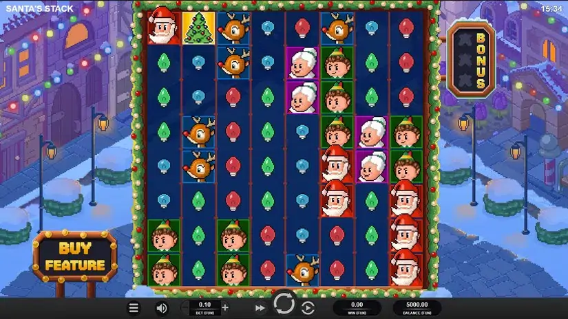 Santa’s Stack slot screenshot 