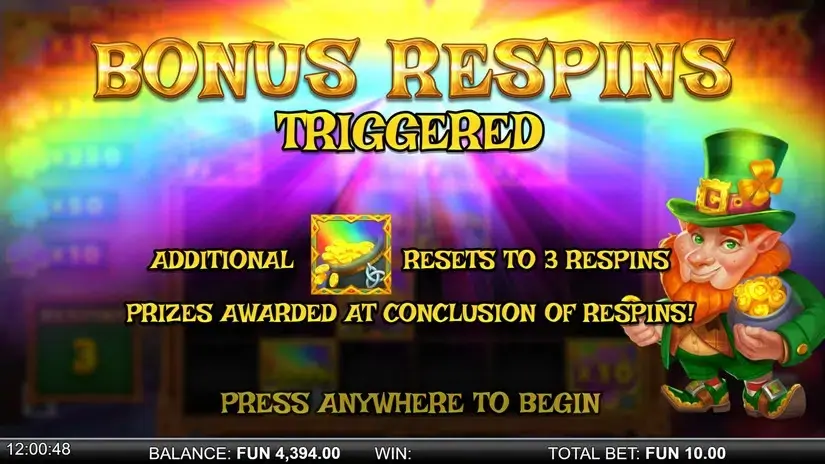 Shamrock Money Pot 10K ways slot screenshot 4