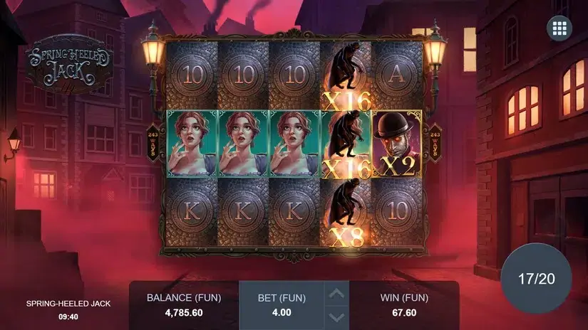 Spring Heeled Jack slot screenshot 11