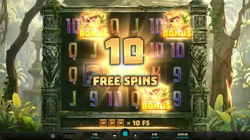 Tiger Shrine slot screenshot 2