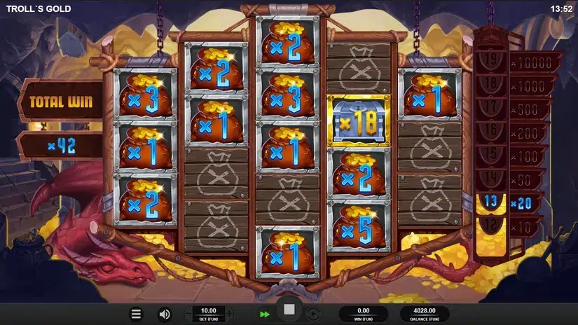 Troll’s Gold slot screenshot 5