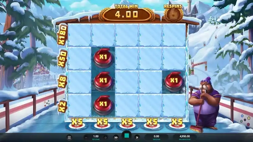 Winter Champions slot screenshot 3