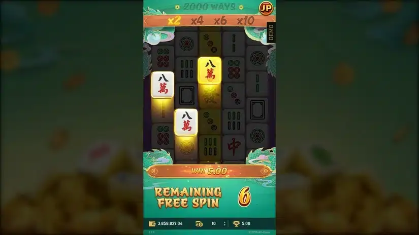 Rich Mahjong 2 slot screenshot 4