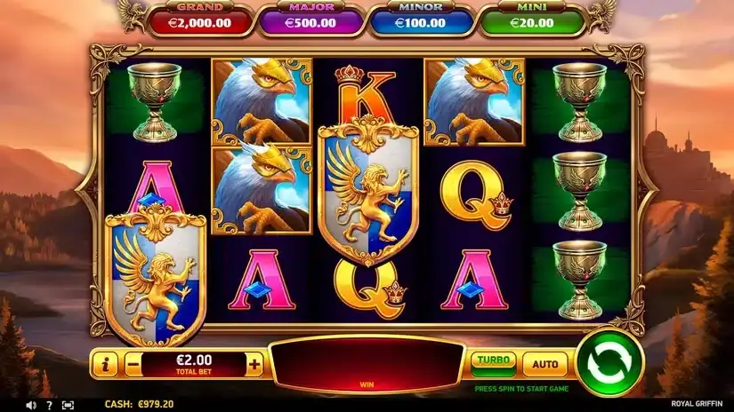 Royal Griffin slot screenshot 3