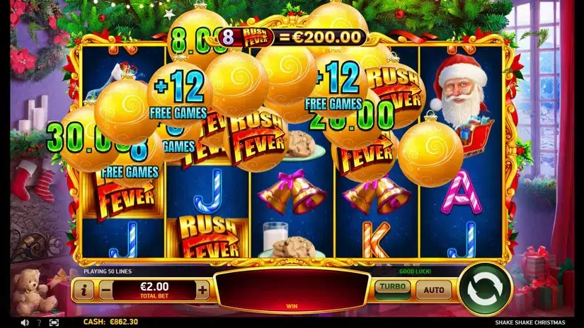 Shake Shake Christmas slot screenshot 4