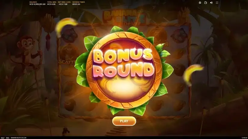 Banana Blitz Deluxe slot screenshot 4