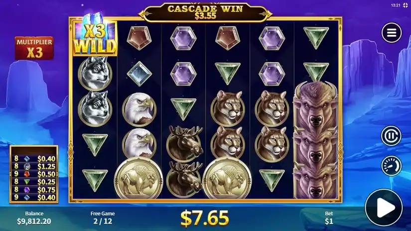 Big Buffalo Badlands slot screenshot 5