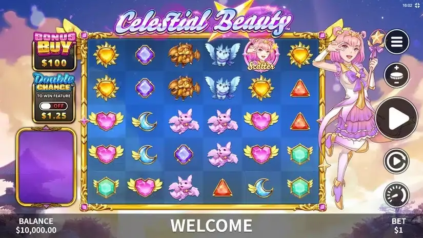 Celestial Beauty slot screenshot 1