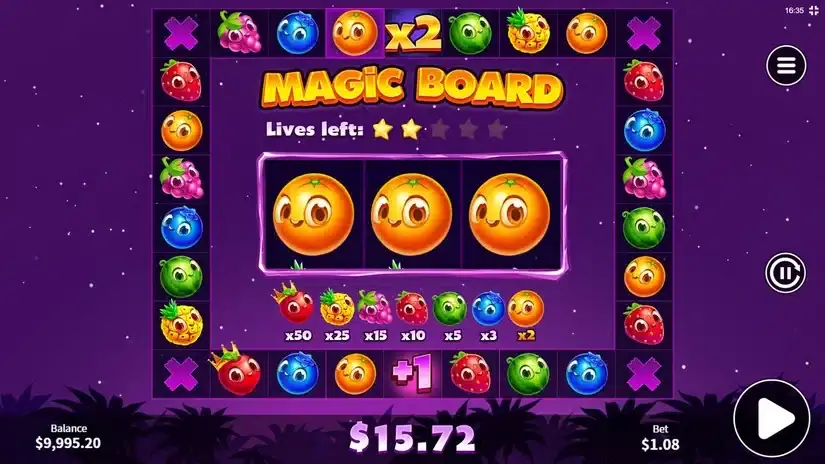 Forest Fruit Magic slot screenshot 
