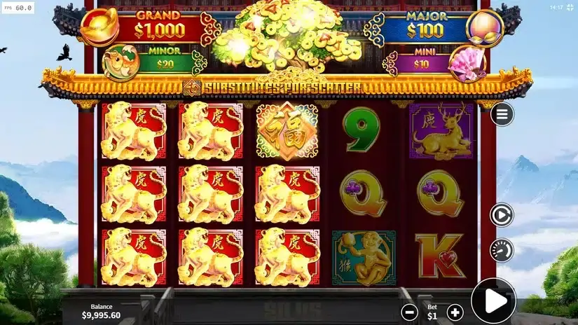 Fortunes Rising slot screenshot 3