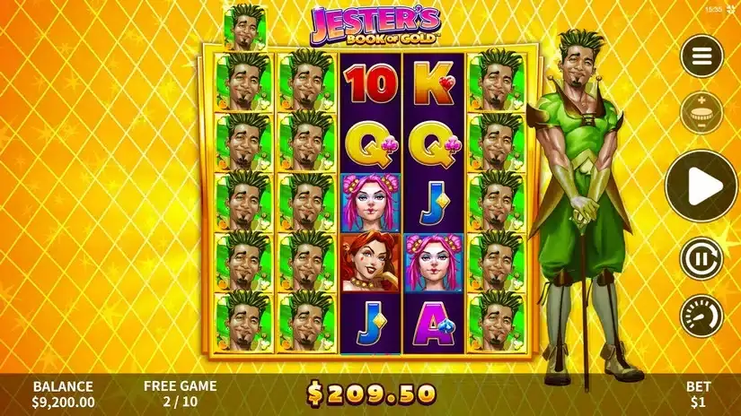 Jester’s Book of Gold slot screenshot 4