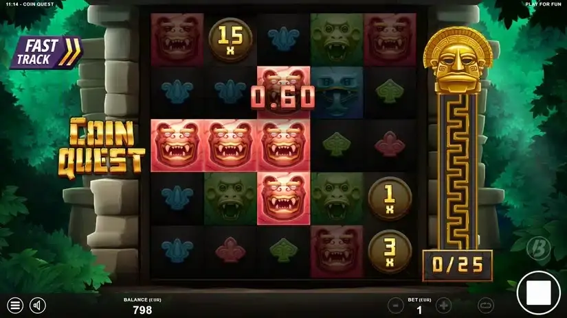 Coin Quest slot screenshot 2