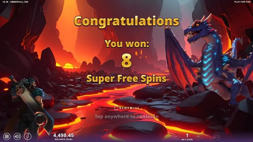 Emberfall 40K slot screenshot 4