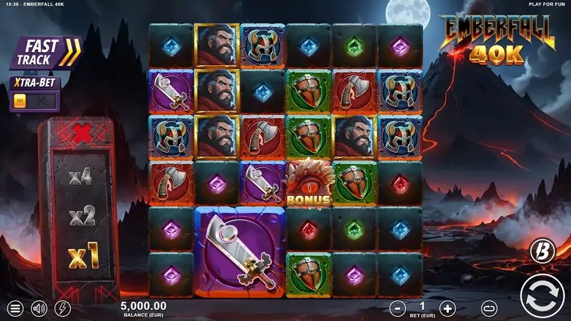 Emberfall 40K slot screenshot 1