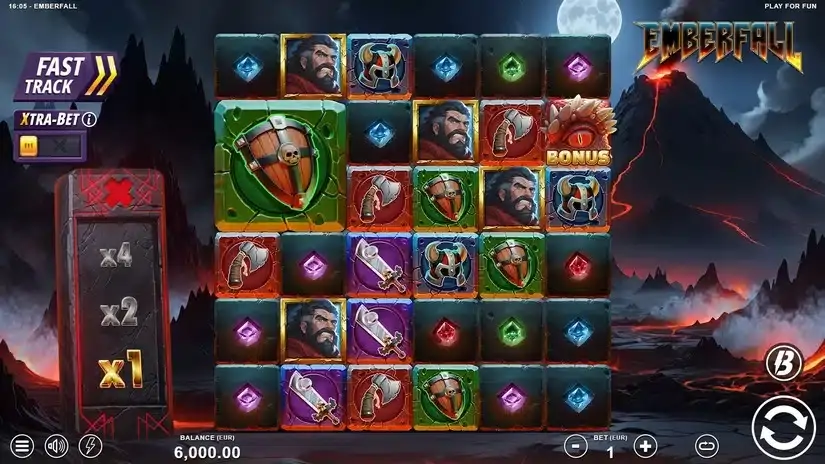 Emberfall slot screenshot 