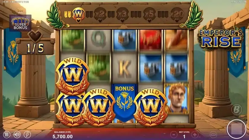 Emperor’s Rise slot screenshot 4