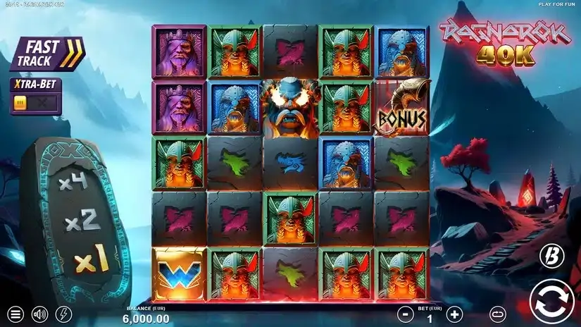 Ragnarok 40K slot screenshot