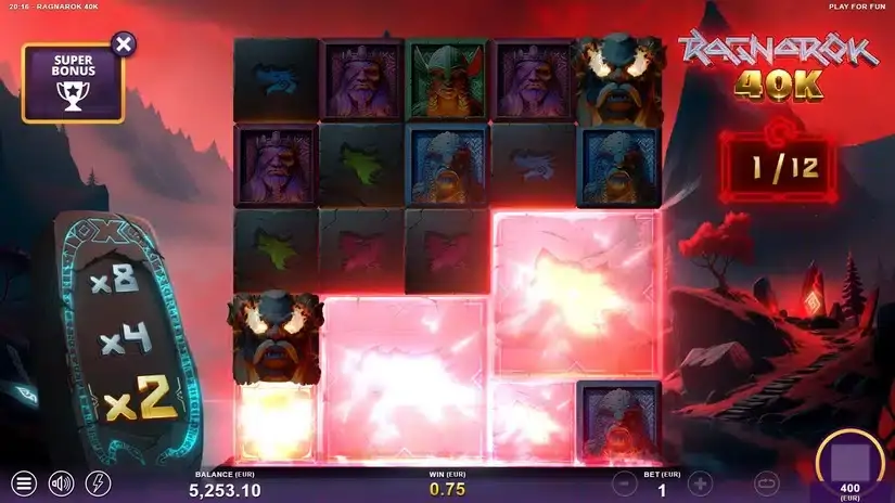 Ragnarok 40K slot screenshot 3