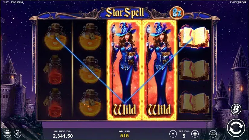 Star Spell slot screenshot 2