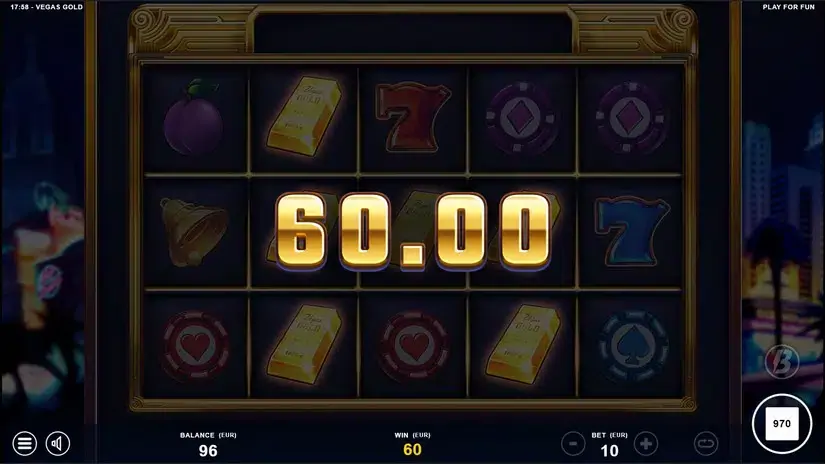 Vegas Gold slot screenshot 5