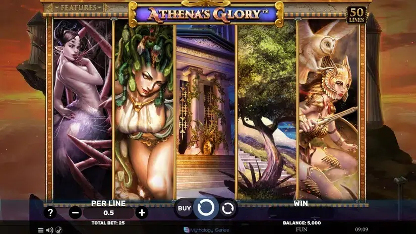 Athena’s Glory slot screenshot 1