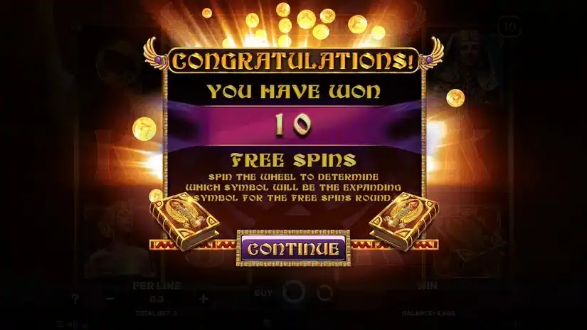 Book Of Rebirth slot screenshot 2