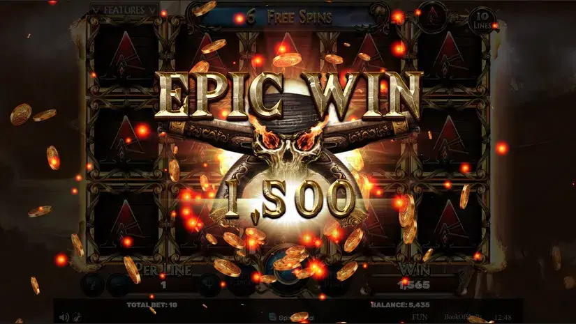 Book of Skulls slot screenshot 7