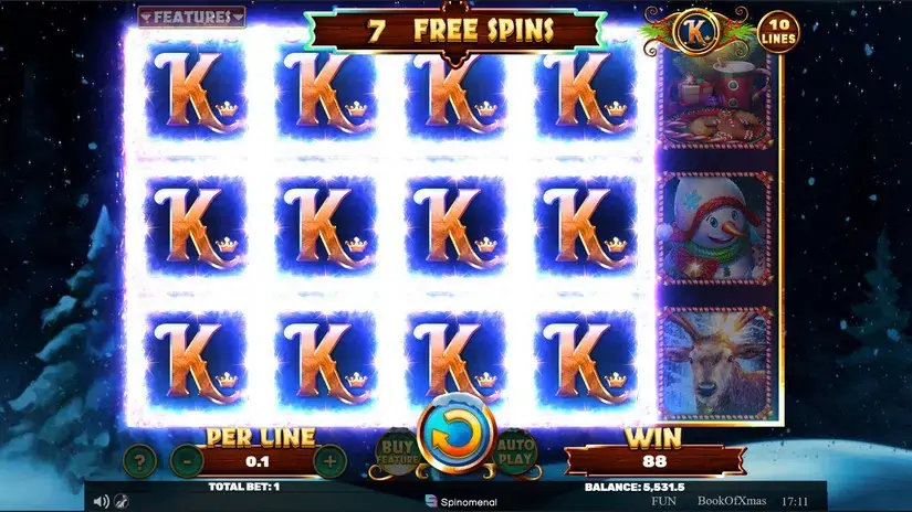 Book Of Xmas slot screenshot 5