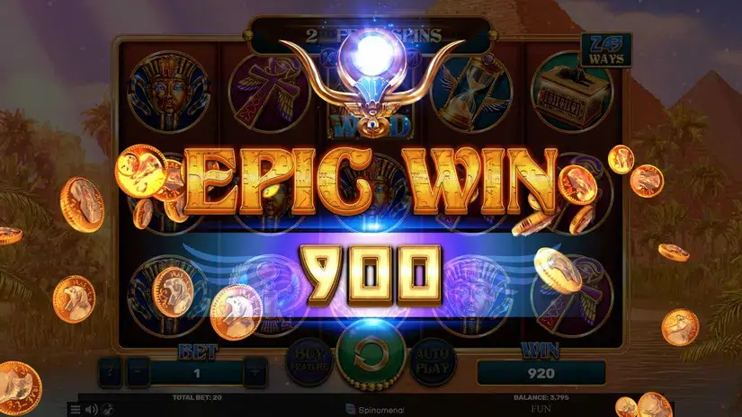 Egyptian Ways slot screenshot 5