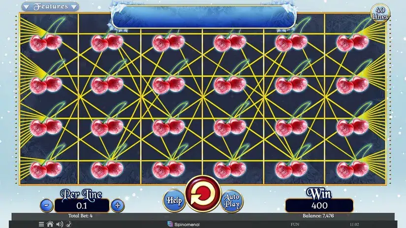Fruits On Ice Collection slot screenshot 4