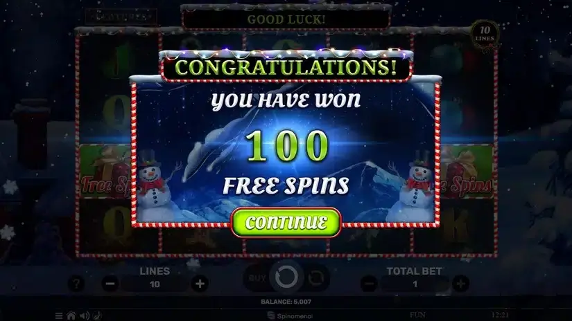 Jokers Charms Xmas slot screenshot 4