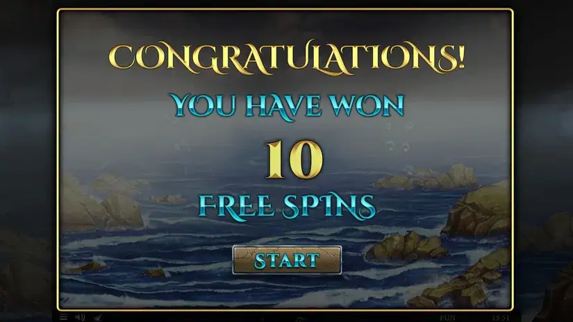 Sirens Treasures slot screenshot 4