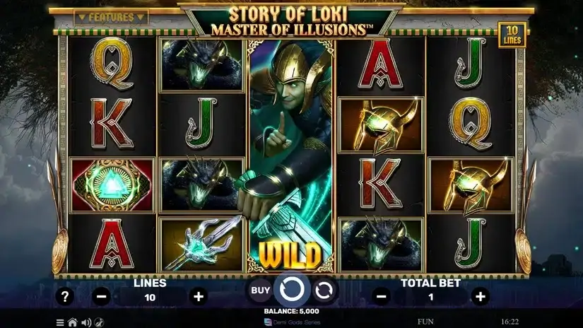 Story of Loki – Master of Illusions slot screenshot 