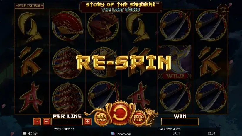 Story Of The Samurai The Last Ronin slot screenshot 2