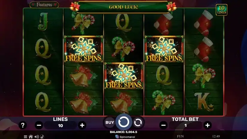Wild Santa 2 slot screenshot 3