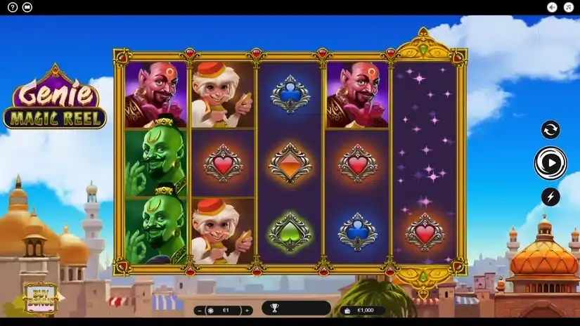 Genie: Magic Reel slot screenshot 1