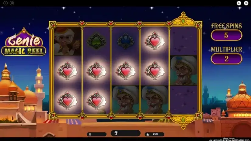 Genie: Magic Reel slot screenshot 4
