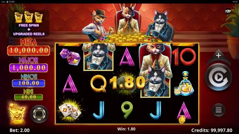 Amazing Link Catalleros slot screenshot 2