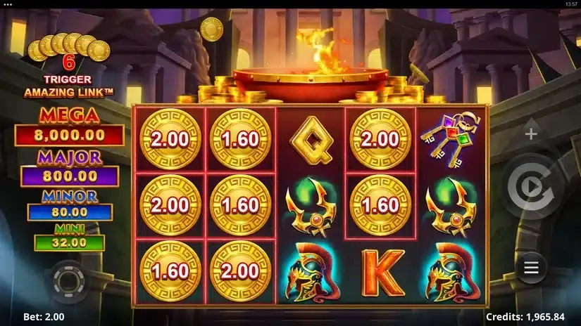 Amazing Link Hades slot screenshot 3