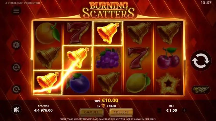 Burning Scatters slot screenshot 2