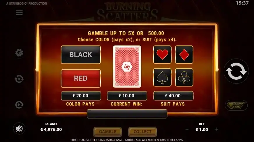 Burning Scatters slot screenshot 3