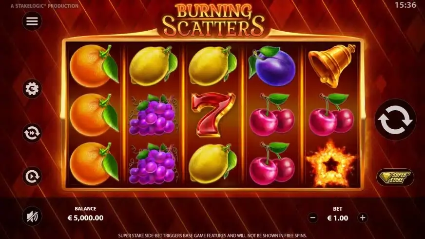 Burning Scatters slot screenshot 