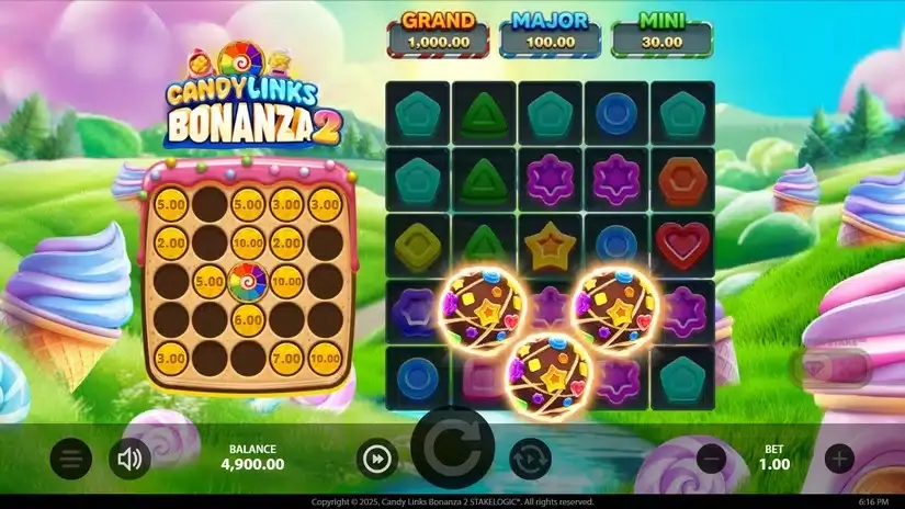 Candy Links Bonanza 2 slot screenshot 2