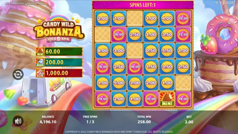 Candy Wild Bonanza slot screenshot 6