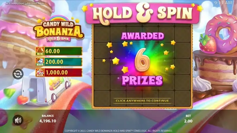 Candy Wild Bonanza slot screenshot 4